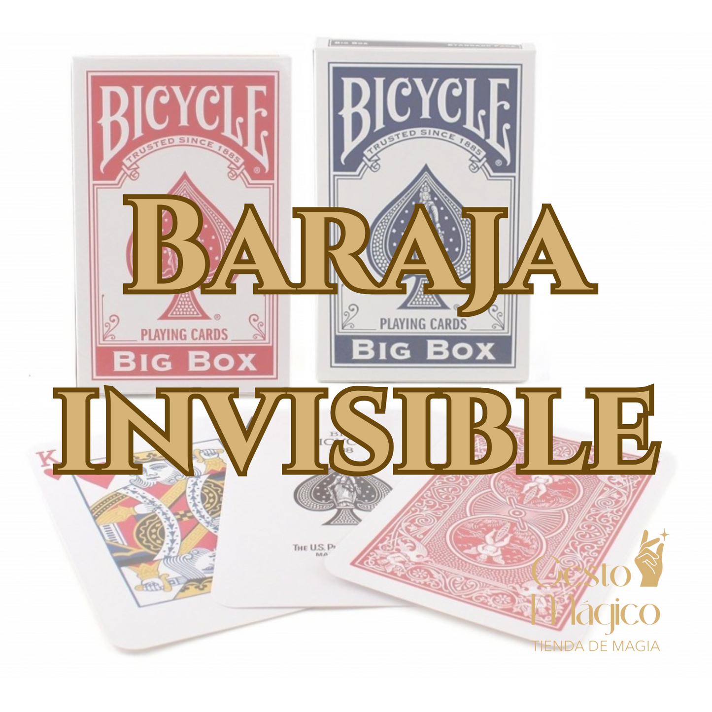 Baraja invisible Gigante Bicycle