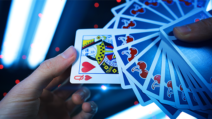 Cherry Casino Playing Cards (Tahoe Blue) - Pure Imagination Projects