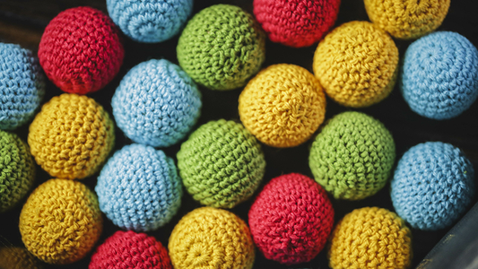 Set bolas de Crochet para cubiletes TCC
