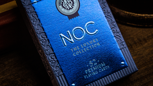 NOC (Azul) The Luxury Collection Playing Cards por Riffle Shuffle x The House of Playing Cards