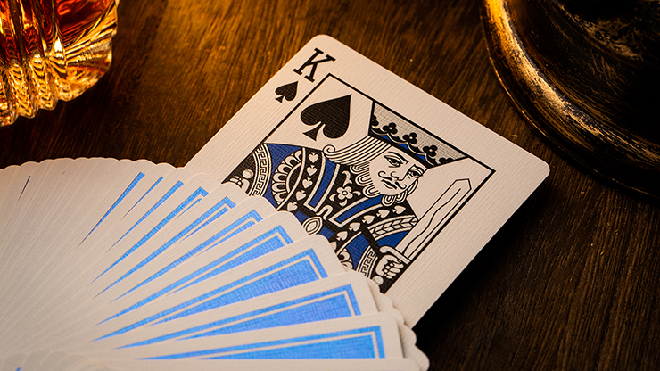 NOC (Azul) The Luxury Collection Playing Cards por Riffle Shuffle x The House of Playing Cards