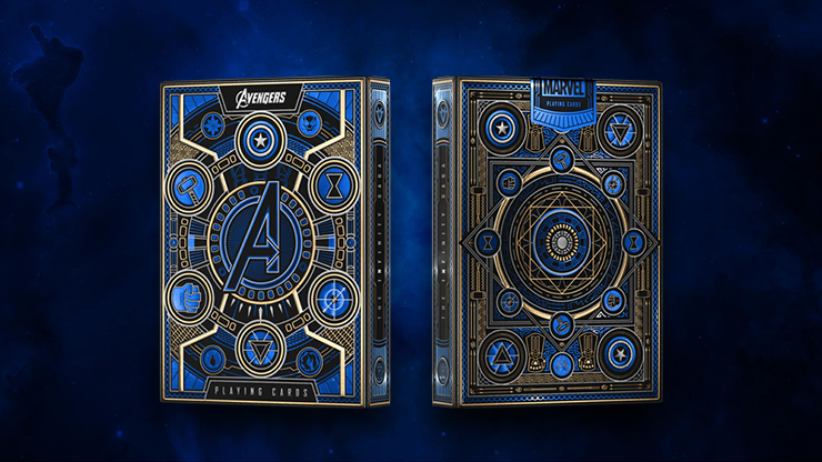 Avengers: Blue Edition Playing Cards - Theory11