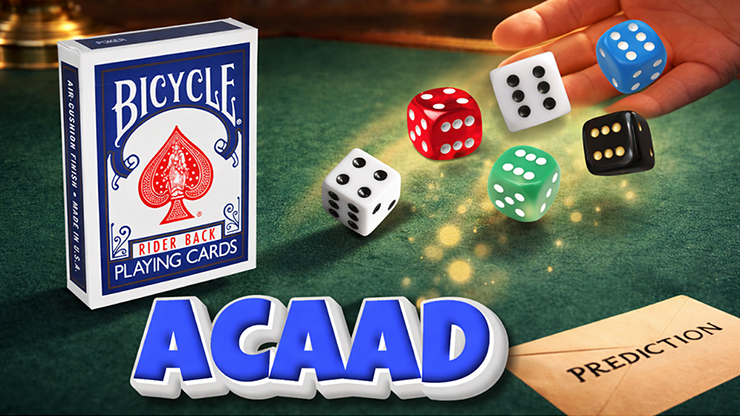ACAAD - Any Card at Any Dice by Mathieu Cima (Rojo)
