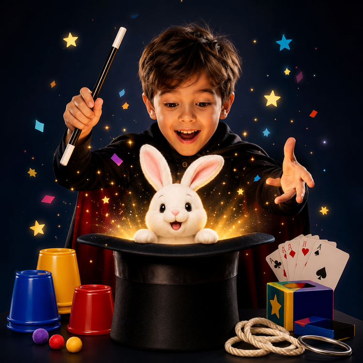 🎩 Magia para Niños – Trucos Fáciles y Divertidos