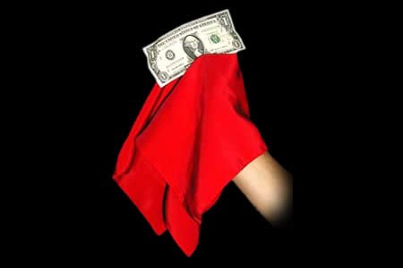 Pañuelo Desaparición Billete Rojo