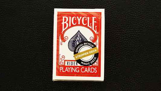 Baraja Stripper Bicycle (Roja) - US Playing Card