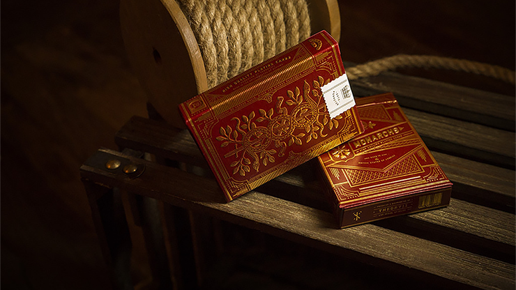 Monarch Playing Cards (Rojo) - Theory11
