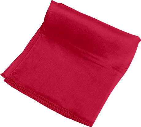 Pañuelo de Seda 30cm rojo - Gosh