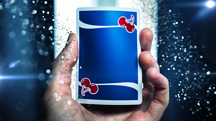 Cherry Casino Playing Cards (Tahoe Blue) - Pure Imagination Projects