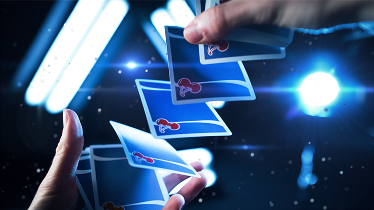 Cherry Casino Playing Cards (Tahoe Blue) - Pure Imagination Projects