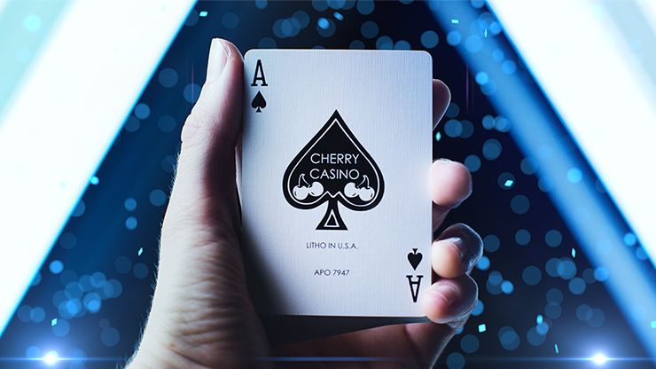 Cherry Casino Playing Cards (Tahoe Blue) - Pure Imagination Projects