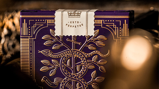 Monarch Royal Edition (Morada) Playing Cards - Theory11