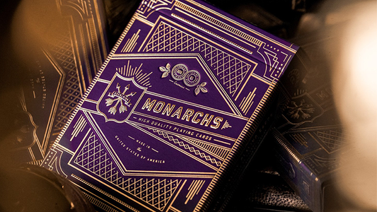 Monarch Royal Edition (Morada) Playing Cards - Theory11