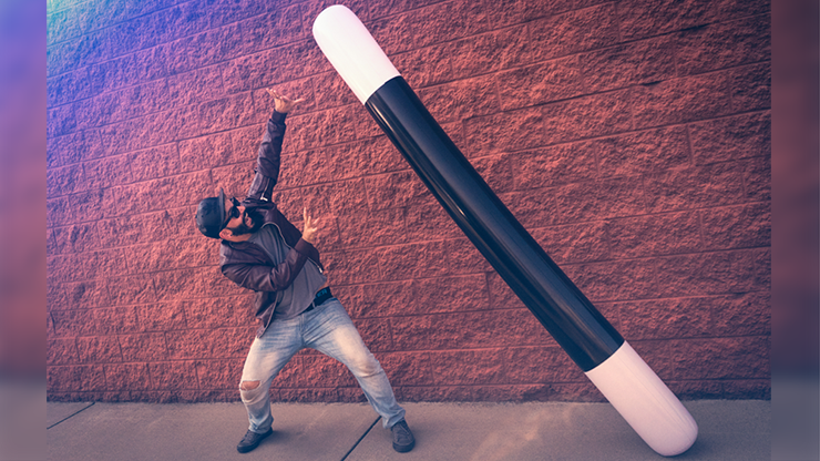 INFLATABLE WAND  by Murphy's Magic Supplies - Trick