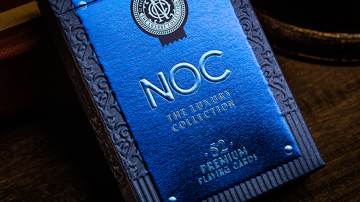 NOC (Azul) The Luxury Collection Playing Cards por Riffle Shuffle x The House of Playing Cards