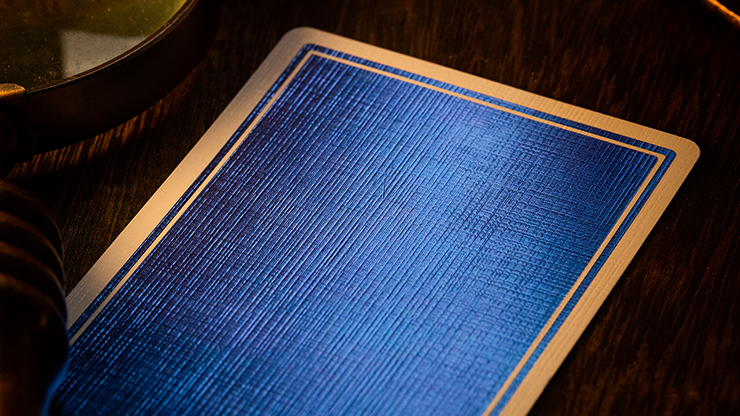 NOC (Azul) The Luxury Collection Playing Cards por Riffle Shuffle x The House of Playing Cards