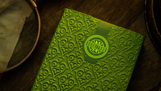NOC (Verde) The Luxury Collection Playing Cards por Riffle Shuffle x The House of Playing Cards