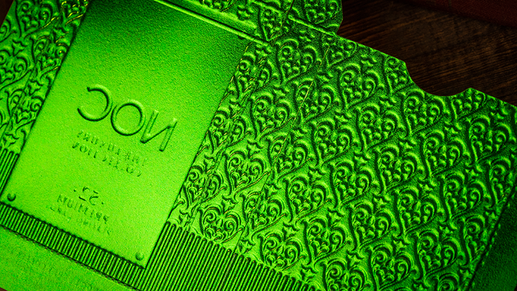 NOC (Verde) The Luxury Collection Playing Cards por Riffle Shuffle x The House of Playing Cards