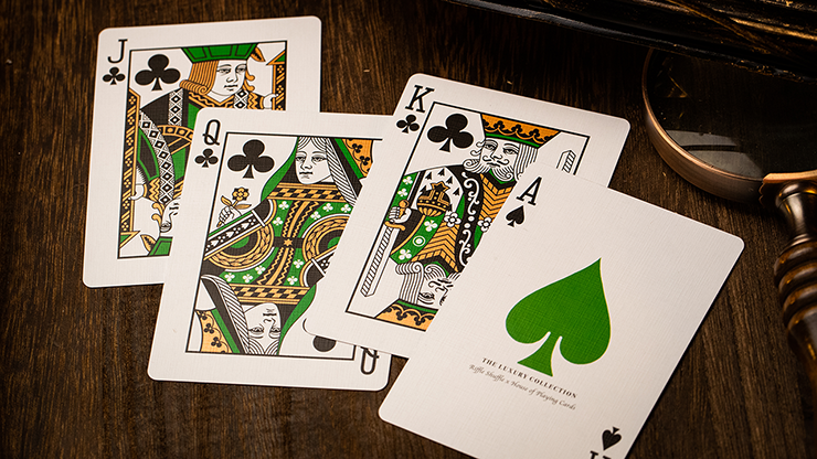 NOC (Verde) The Luxury Collection Playing Cards por Riffle Shuffle x The House of Playing Cards