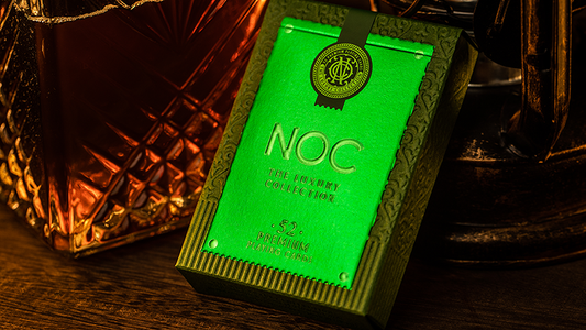 NOC (Verde) The Luxury Collection Playing Cards por Riffle Shuffle x The House of Playing Cards