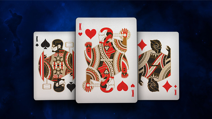Avengers: Blue Edition Playing Cards - Theory11