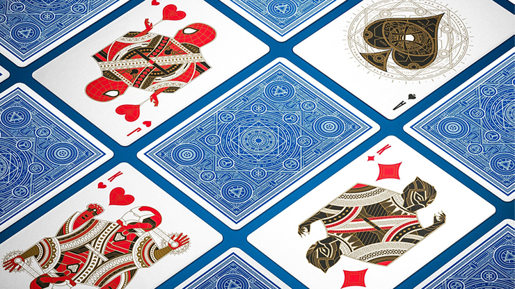 Avengers: Blue Edition Playing Cards - Theory11