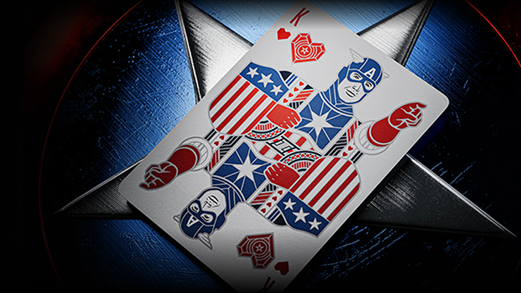 Captain America Playing Cards - Theory11