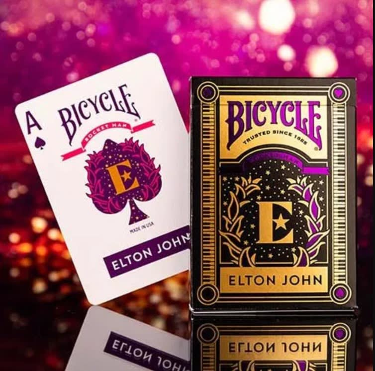 Naipe Bicycle Elton John
