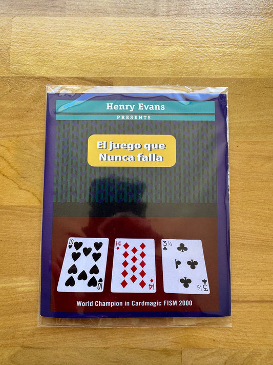 El juego que nunca falla - Henry Evans