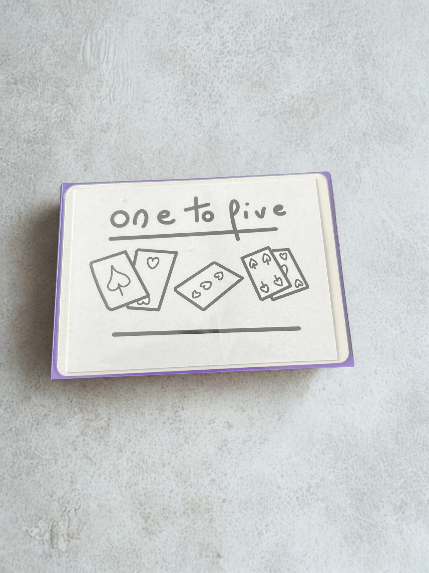 One to five - Juan Colás